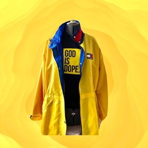Vintage Tommy Hilfiger Elongated Windbreaker (M)